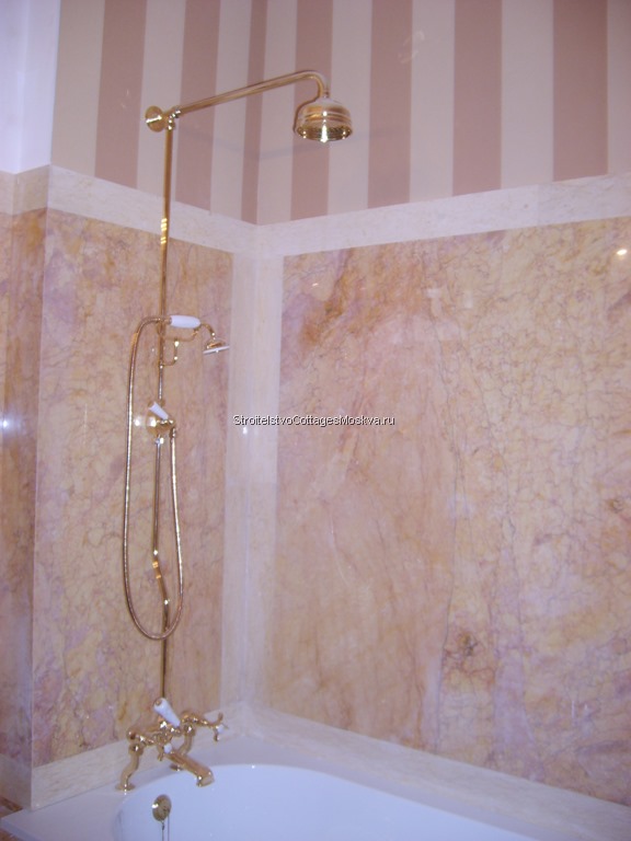 Облицовка ванной комнаты Москва фото